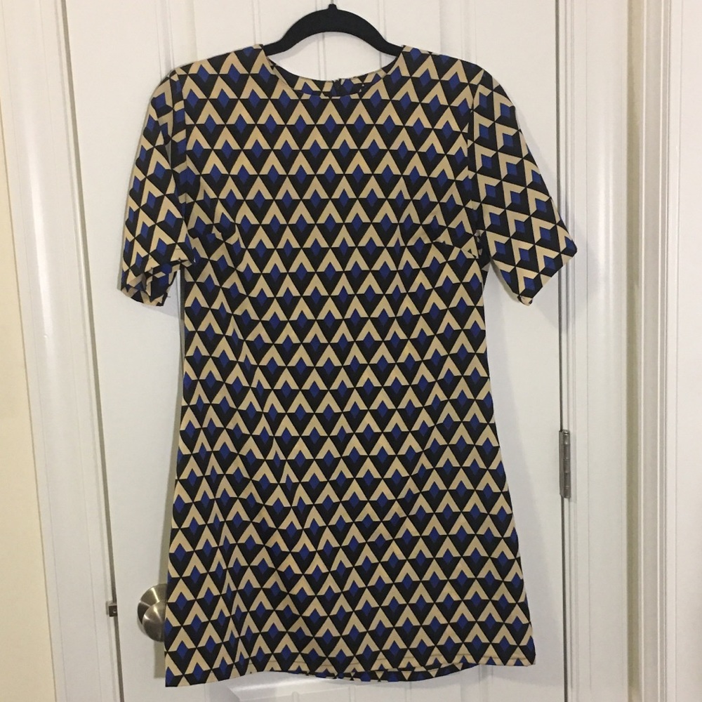 Geometric Patterned Dress
